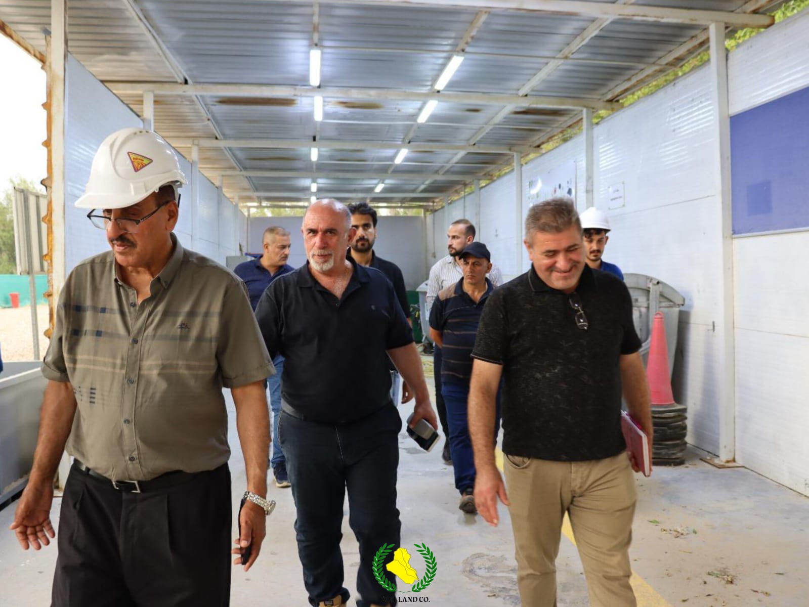 Ministry of Environment visit to the Hazardous Waste Treatment Centre of CLC